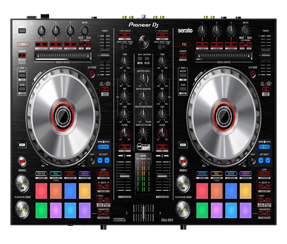 HIGH QUALITY DDJ-SR2 Performance DJ Controller Multicolor Audio Equipment Black