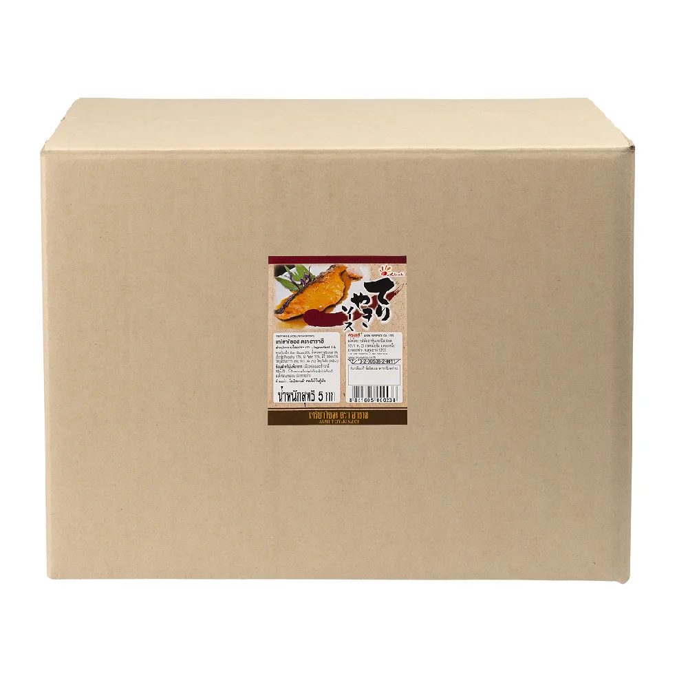 Teriyaki Sauce in PE 4.5 L with Sweet Test Not Salty and Japanese Soy Sauce Flavor for Restaurant