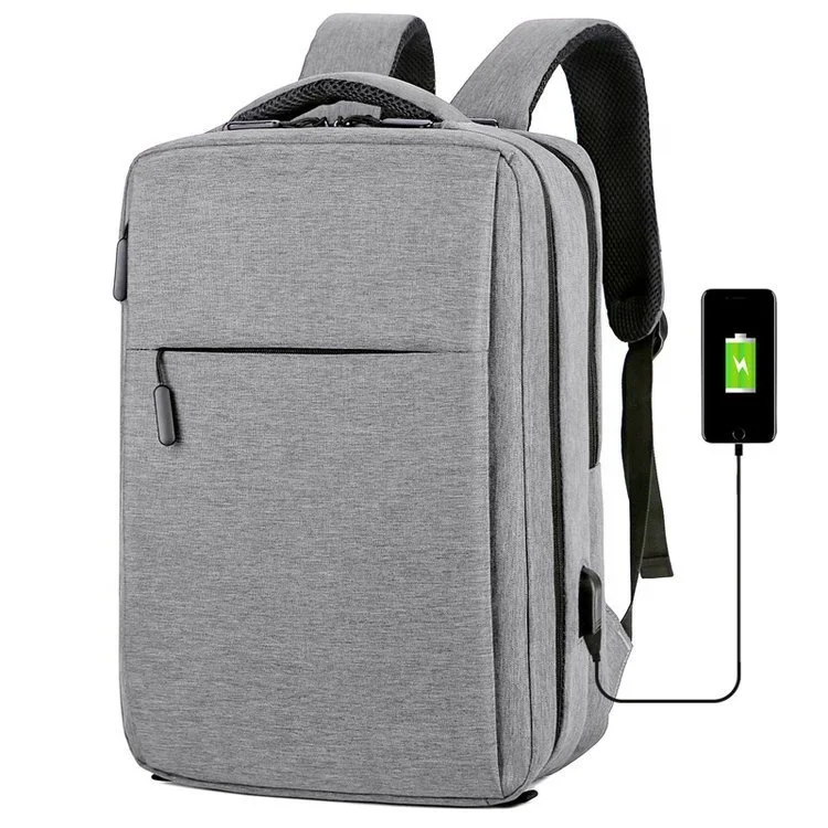 New 15.6 Inches Backbag Business Laptop Backpack Anti theft Sac a dos Smart computer Bag Oxford Spinning USB Charging laptop bag