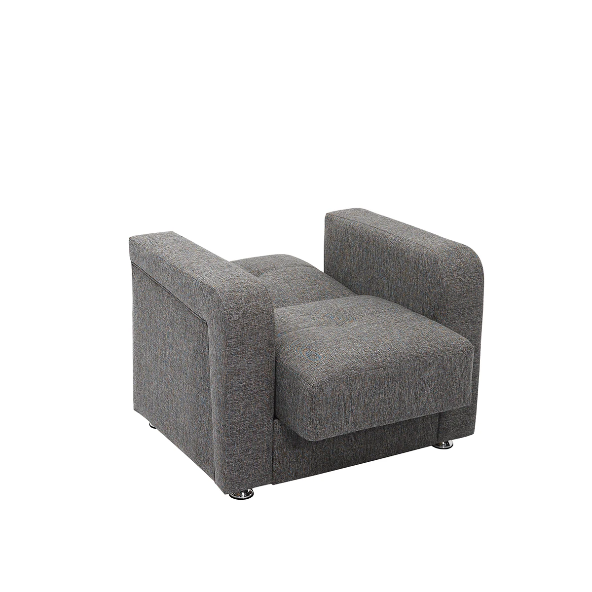 OEM Cheap Convertible small single seat sofa with storage for Living room with click Clarke mechanism Made in Turkey