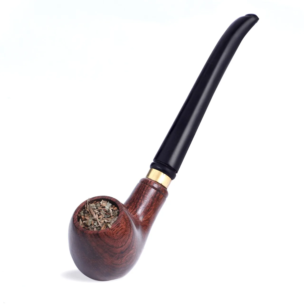 Royal Swag Captain Tobacco smoking pipe wood pipe smoking With Removable handmade wooden smoking pipe carved trade