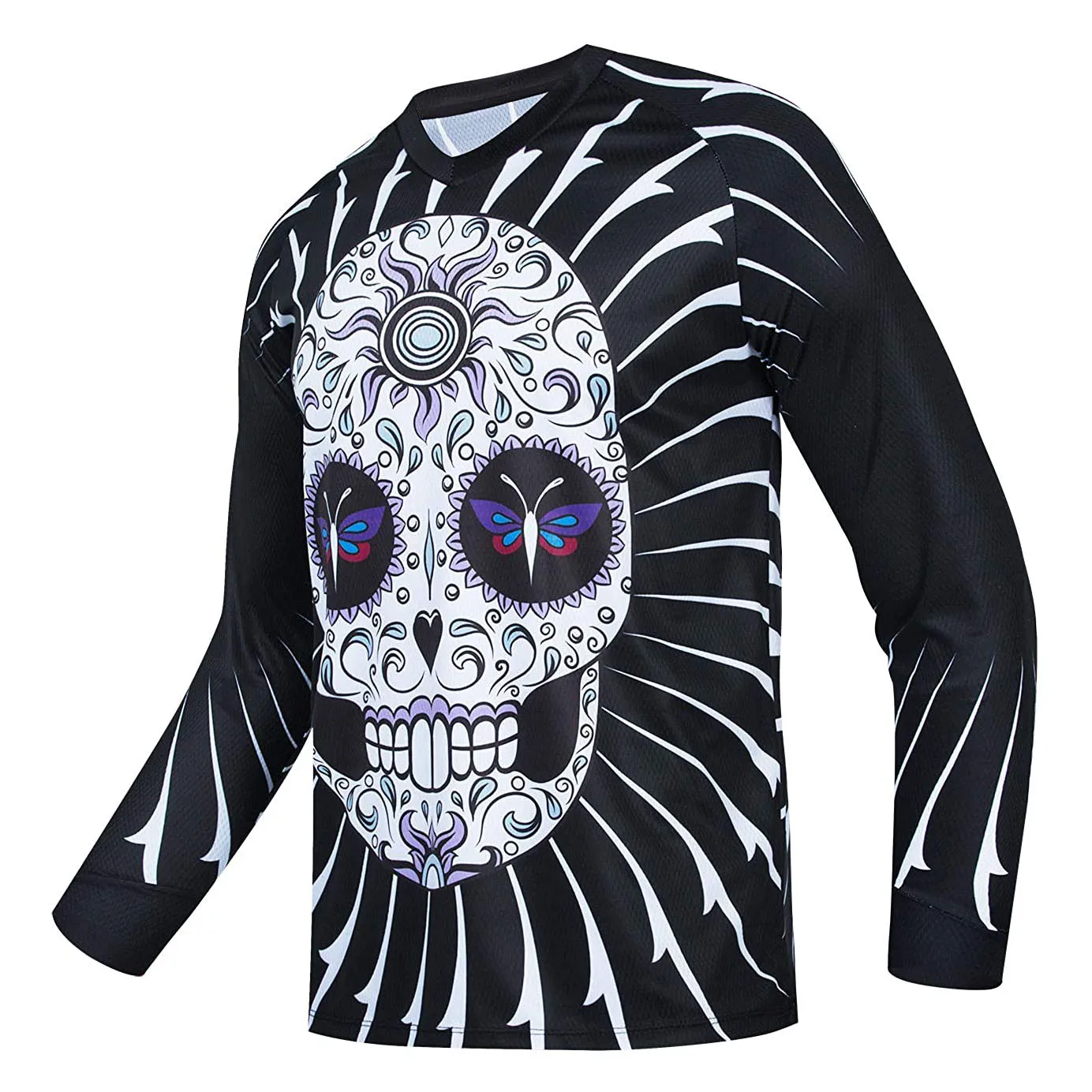 
2021 оптовая продажа, Прямая поставка с завода, полностью настраиваемая, изготовленная на заказ, дышащая цифровая сублимационная футболка для горного велосипеда 