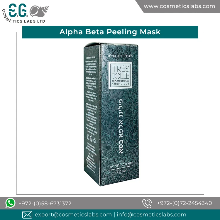 Bulk Selling Top Grade 100% Natural Anti-Wrinkle Alpha Beta Peeling Mask for Face Care