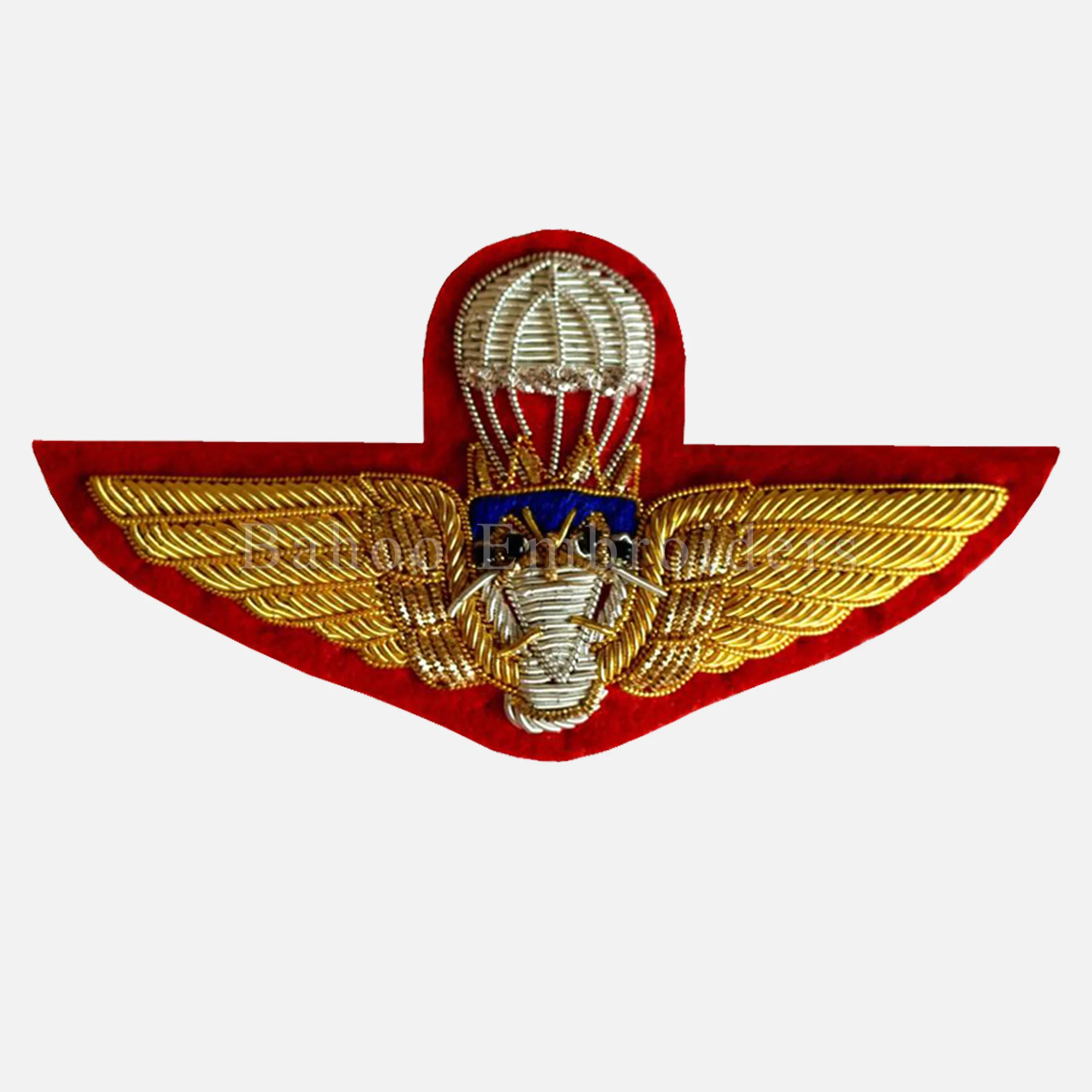 Значок военно-воздушных сил с ручной вышивкой