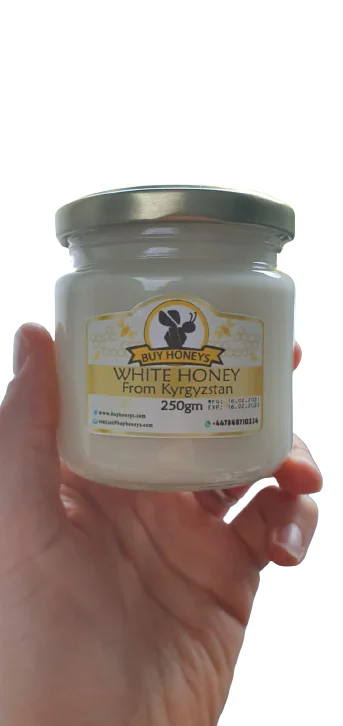 Miel blanc du Kirghizistan, acheter des miels blancs 100% miel naturel pur du Kirghizistan