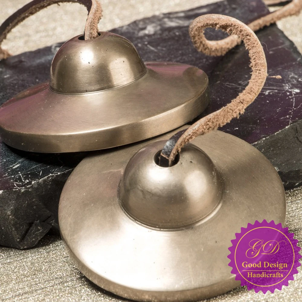  Тарелки Tingsha с колокольчиком-музыкальные инструменты Manjeera-традиционный перкуссионный инструмент индийский народный пресвязующий Тибетский колокольчик