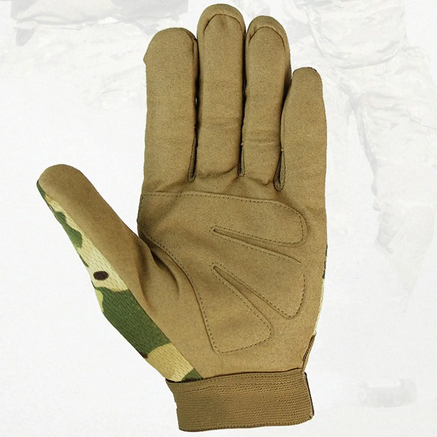 Latest Law enforcement officer Tactical Rappelling Shooting Gloves Full Finger Assault Police Military Gloves