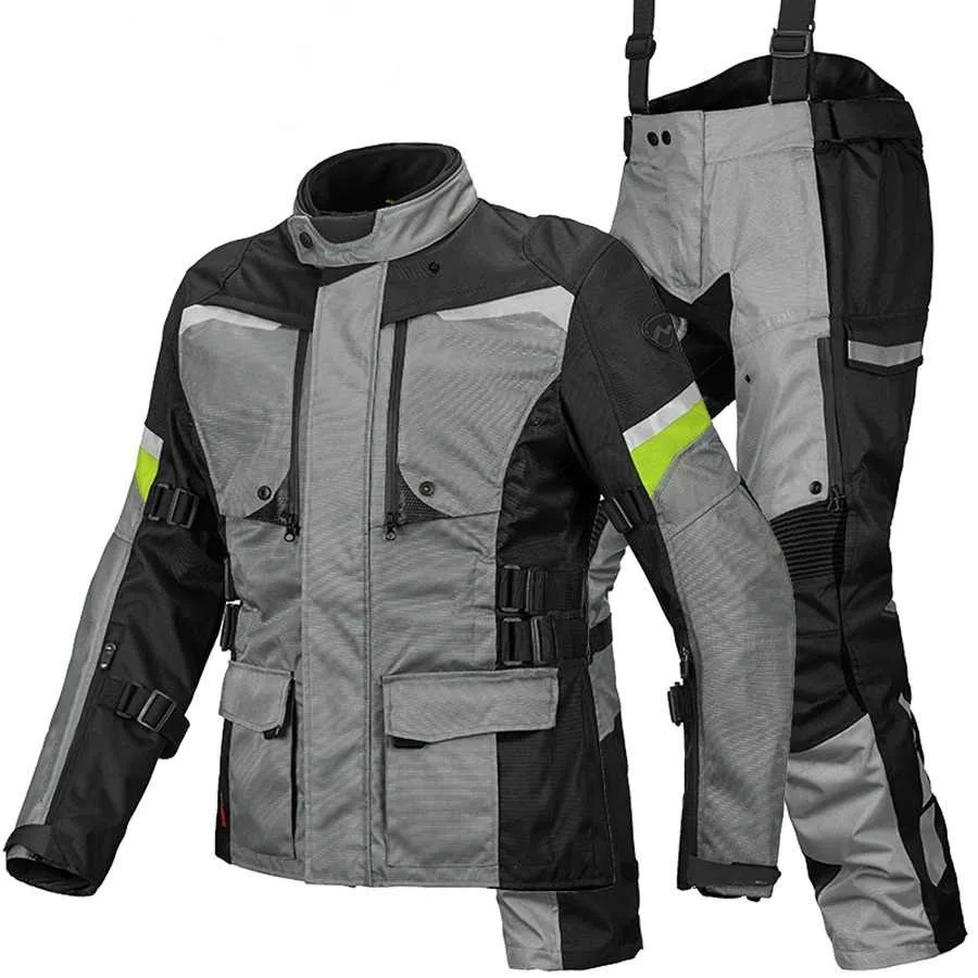 Custom Design Cordura Waterproof Racing Motorcycle Motorbike Suit Jacket & Pant