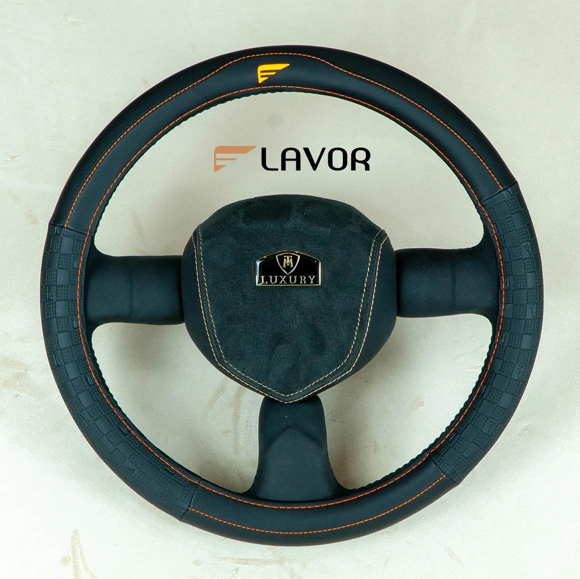 Premium Quality Steering wheel cover Cover Steering Wheel Cover Genuine Leather BTL04 Customized Designs Supported