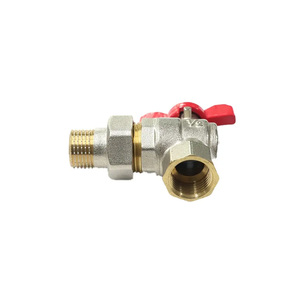 Vietnam valve factory brass ball valve forged body pressure PN10 bar PN16 bar lockable handle high quality