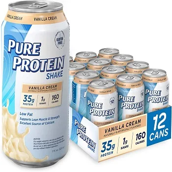Best Protein Shake For Weight Gain With Custom Formulation Comparable To Vanilla Cream High 35g