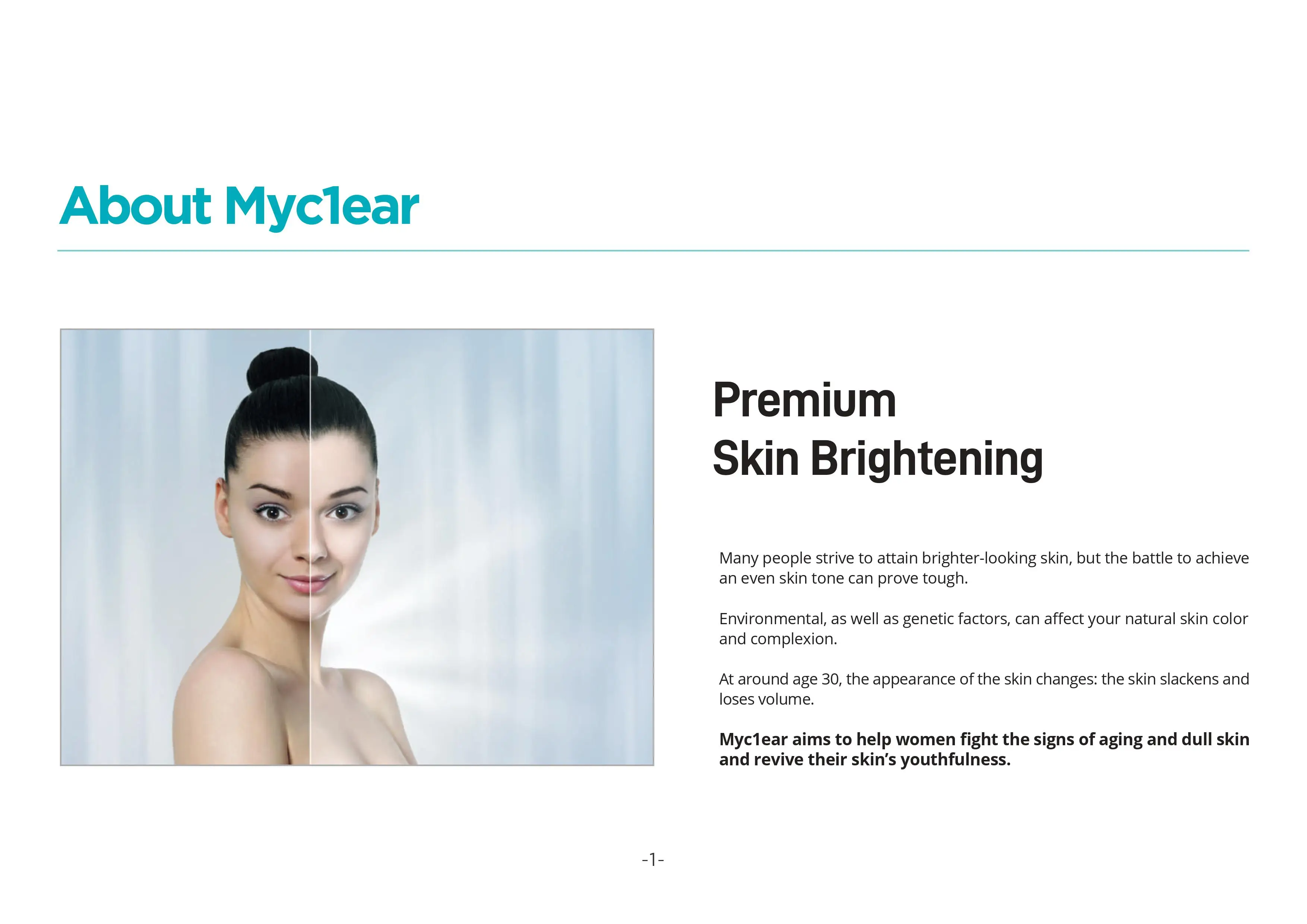 Brightening Skin myc1ear Solution anti-aging Hydrating boost collagen Injection myclear