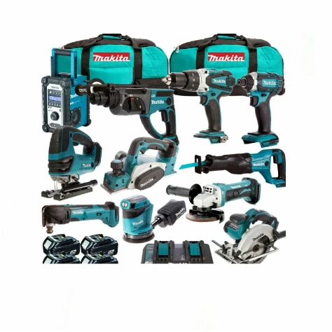 Wholesale Original Makita 18-Volt LXT Lithium Ion Cordless 15 Pieces Combo Kit for Sale