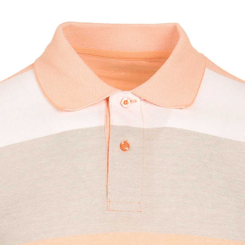 
Wholesale Attractive Custom Printing Mens Polo Shirts Good Quality Striped Polo T-shirt 