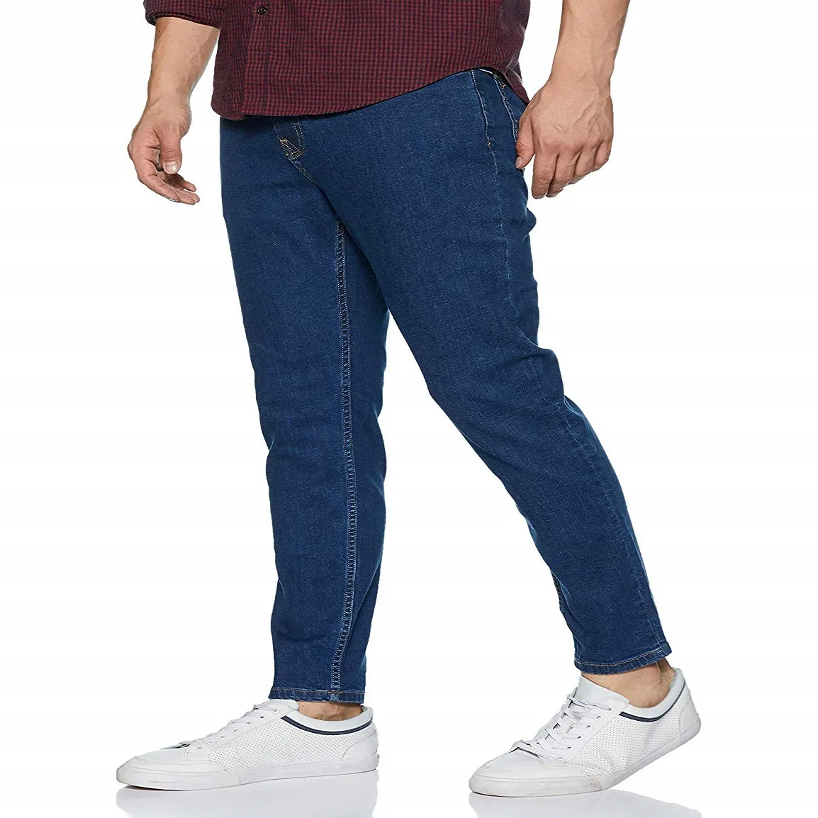  Хорошее качество оптовая продажа мужские хлопковые Прямые классические джинсы джинсовые брюки