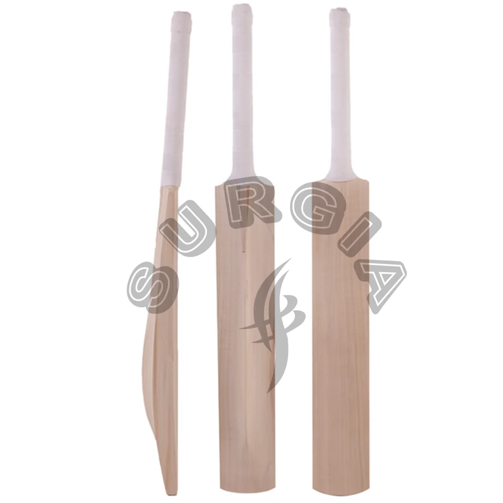 Pakistan Manufacture Willow Cricket Bat With Durable Rubber Grip For Adult Full Size Bat For Sale