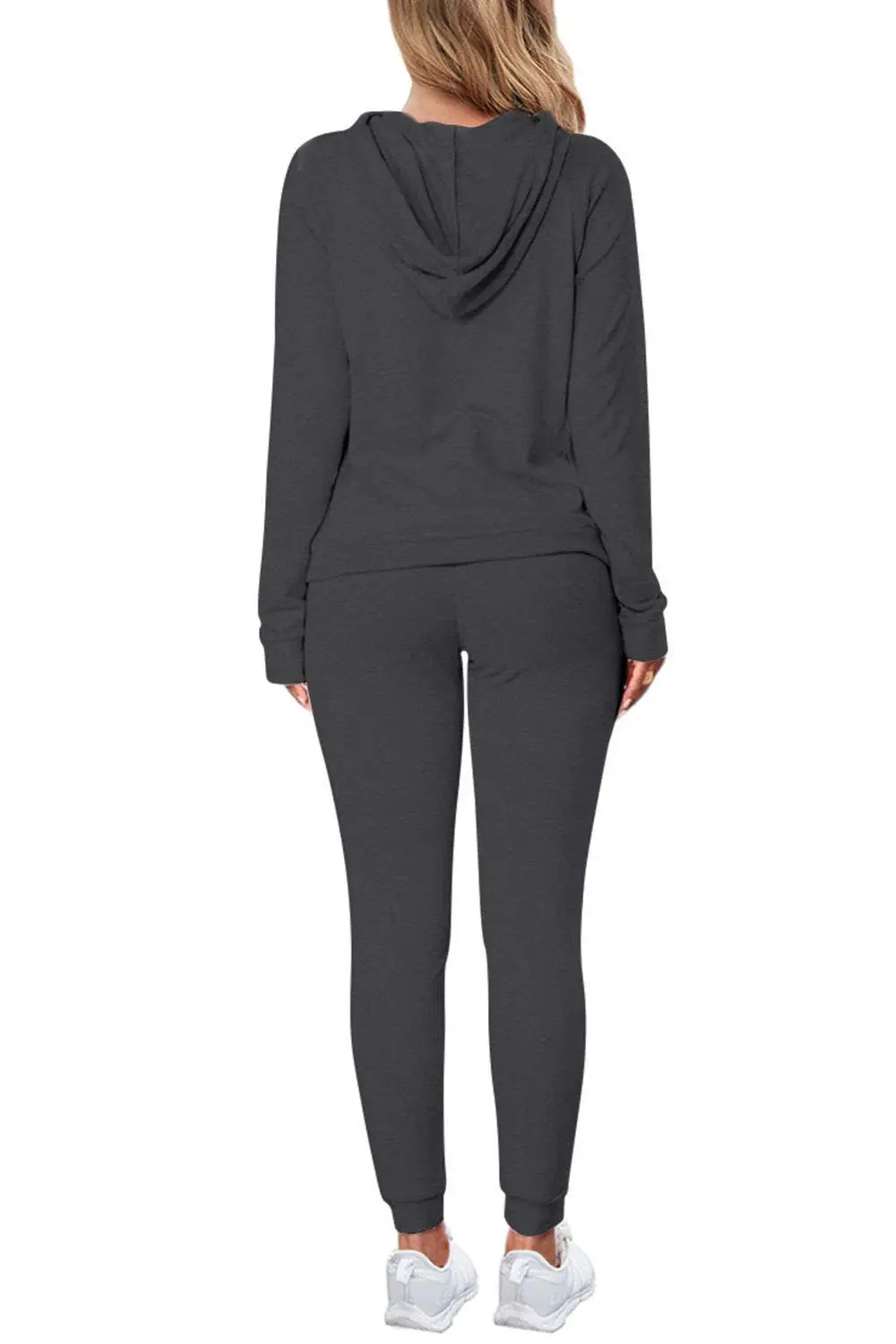 
Wholesale Solid Hoodie And Pants Set Active Jogger Suit Training Sweatsuit velor tracksuit women Hooded Gym Tracksuit 