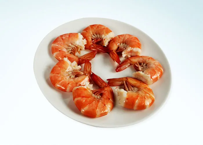  Сделано в Вьетнаме оптовая продажа готовые Черные Тигровые креветки HLSO безголовые свежие морепродукты высокого качества на складе для экспорта