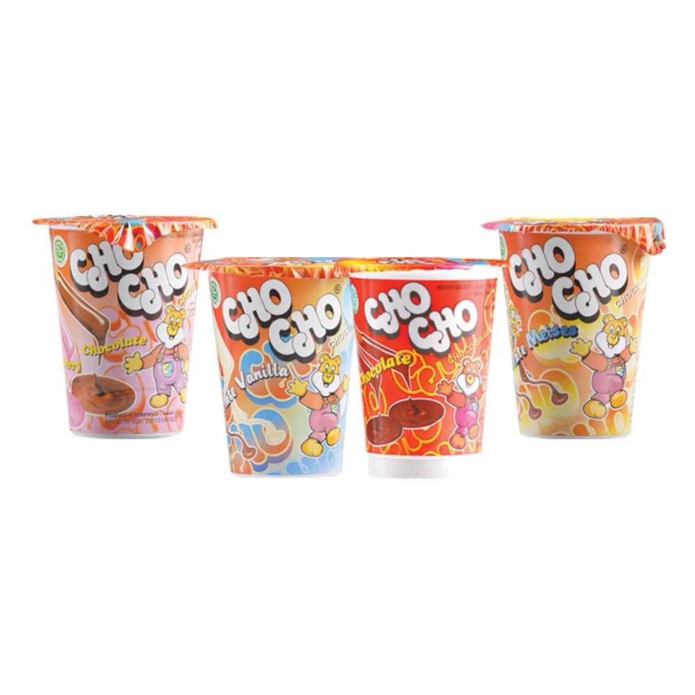 Best Seller Wafer Roll with Dipping Paste Cup Plastic CHO CHO 15 G