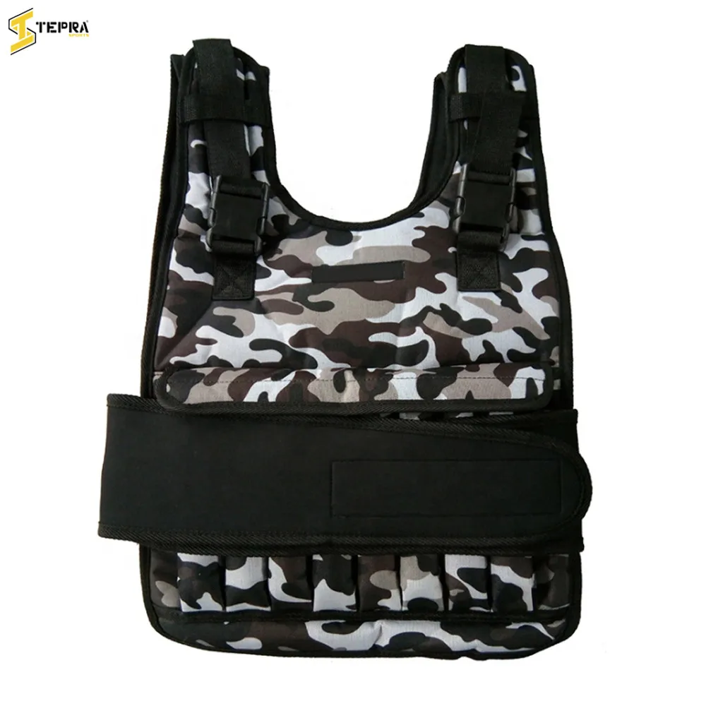 15 кг Регулируемый Вес жилет Круглая стальная пластина железный стержень вес костюм Фитнес Бег