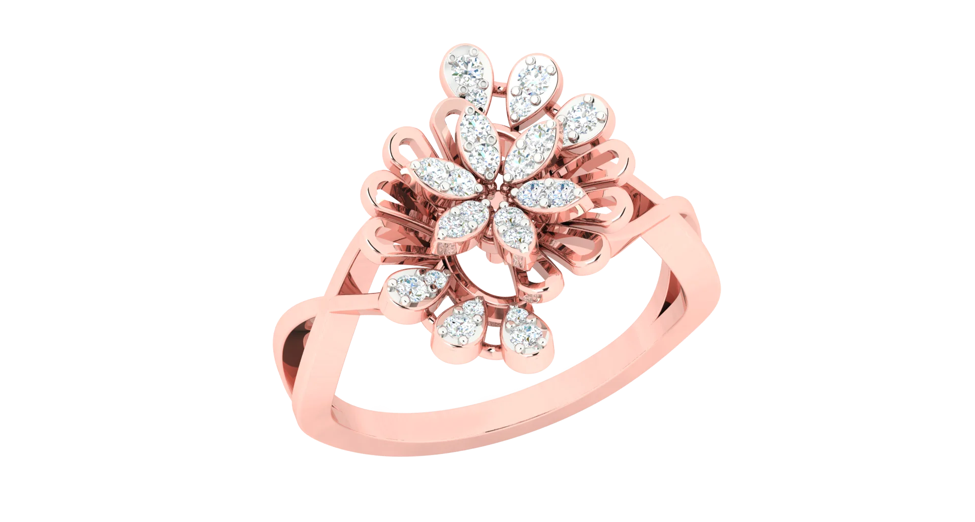  Изысканный дизайн тонкий бесцветное кольцо с муассанитом и бриллиантом сертифицированное по низкой цене доставка всему миру