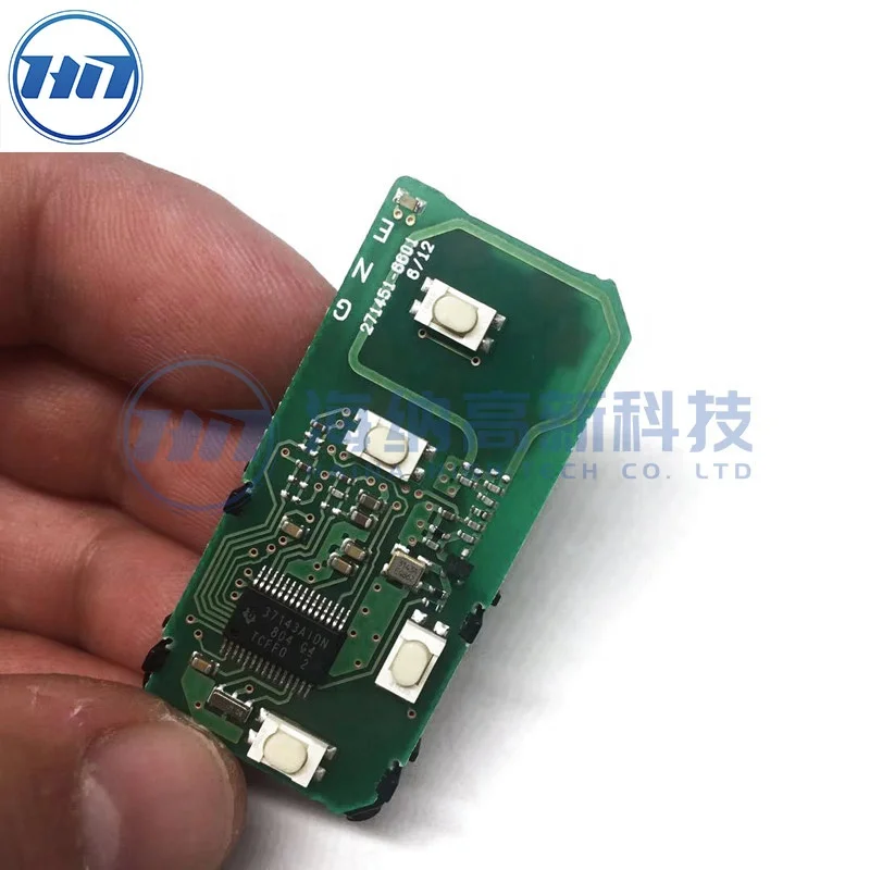 Оригинальный транспондер HYQ14AEM 3 + 1 кнопочный 314,3 МГц 4D безключевой смарт-брелок для автомобильного ключа для Lexus LX570 RX350 271451-6601