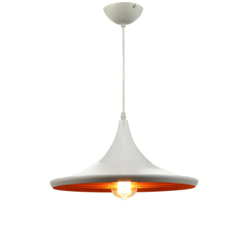 Белый подвесной светильник в скандинавском стиле, металлические новейшие декоративные подвесные светильники для ресторана, бара