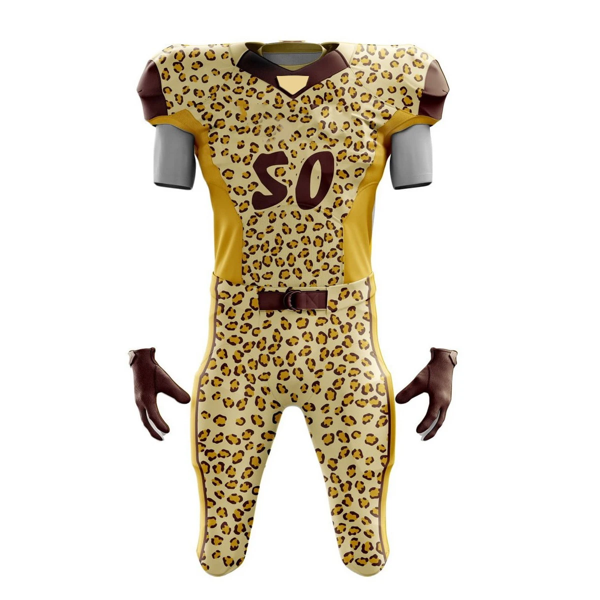 OEM Sportswear Latest Style Sublimated American Football Training Uniform Wear Superb Quality American Football Uniform
