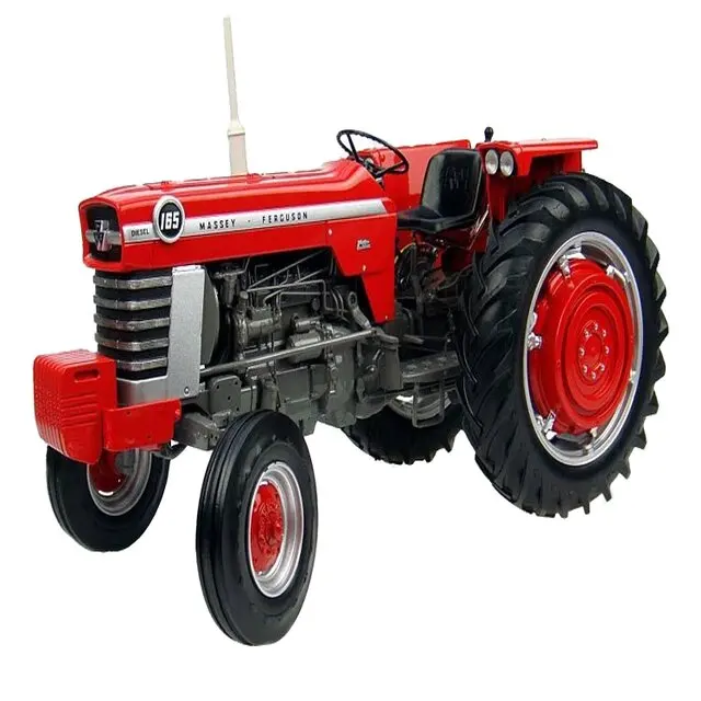 Б/у восстановленных и новые красные трактора messy Ferguson 165 58hp 2