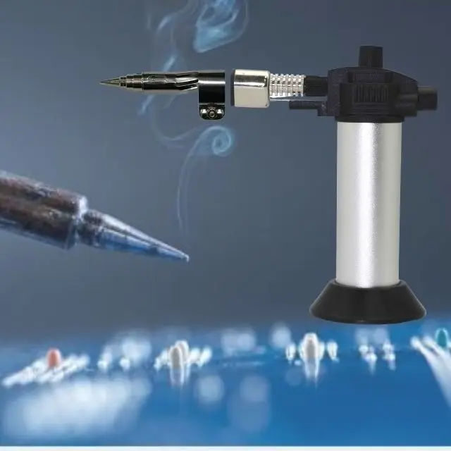 Self-Igniting Gas Catalyst Heater and Soldering Irons Butane Gun With Tip