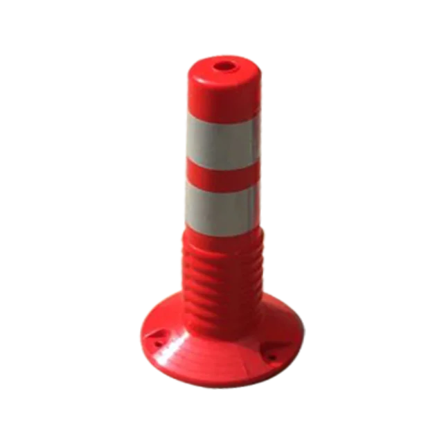 Traffic Safety Flexible Delineator Post Reflective Flexible Road Traffic Marker Post Bollard