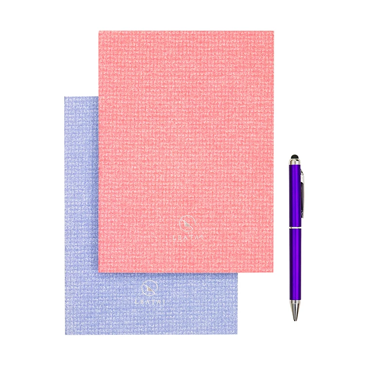 
Grid craft paper glue bound diary for students 