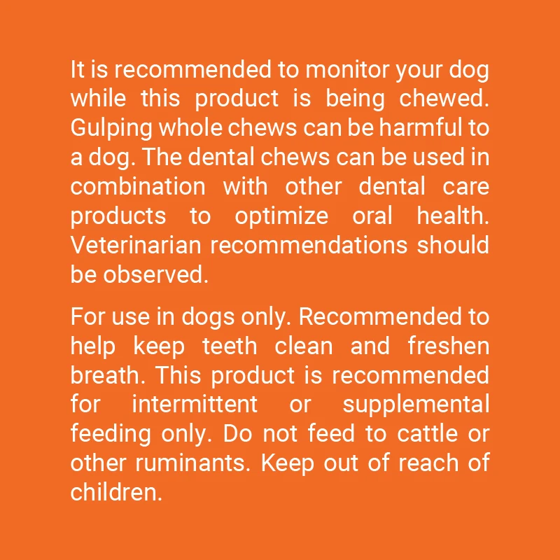 Rawhide Dental Chews 10ct for Small and Large Aggressive Dogs Chewing Dogs Extra Dental Care Digestible Dental Sticks for Dogs