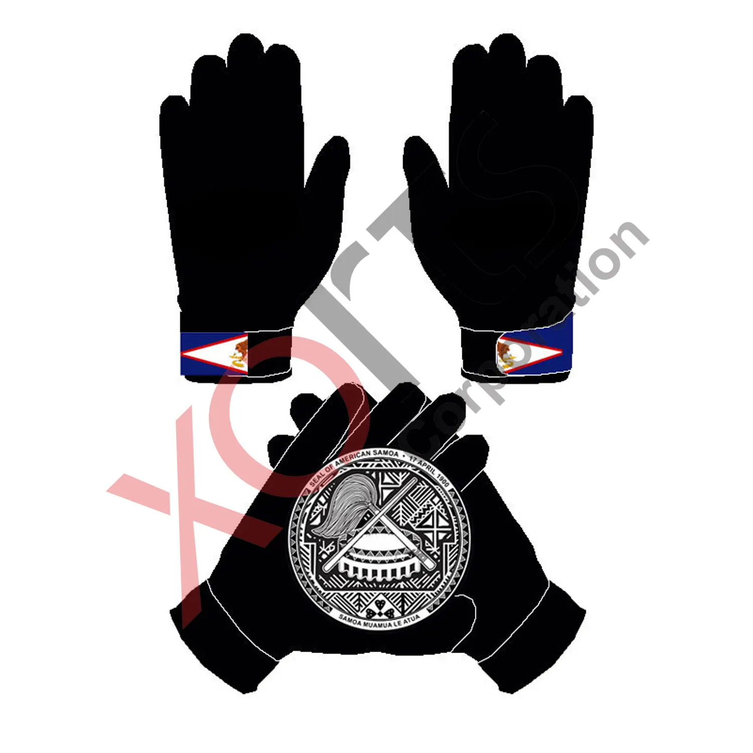 Cheap High Quality American Football Receiver Gloves