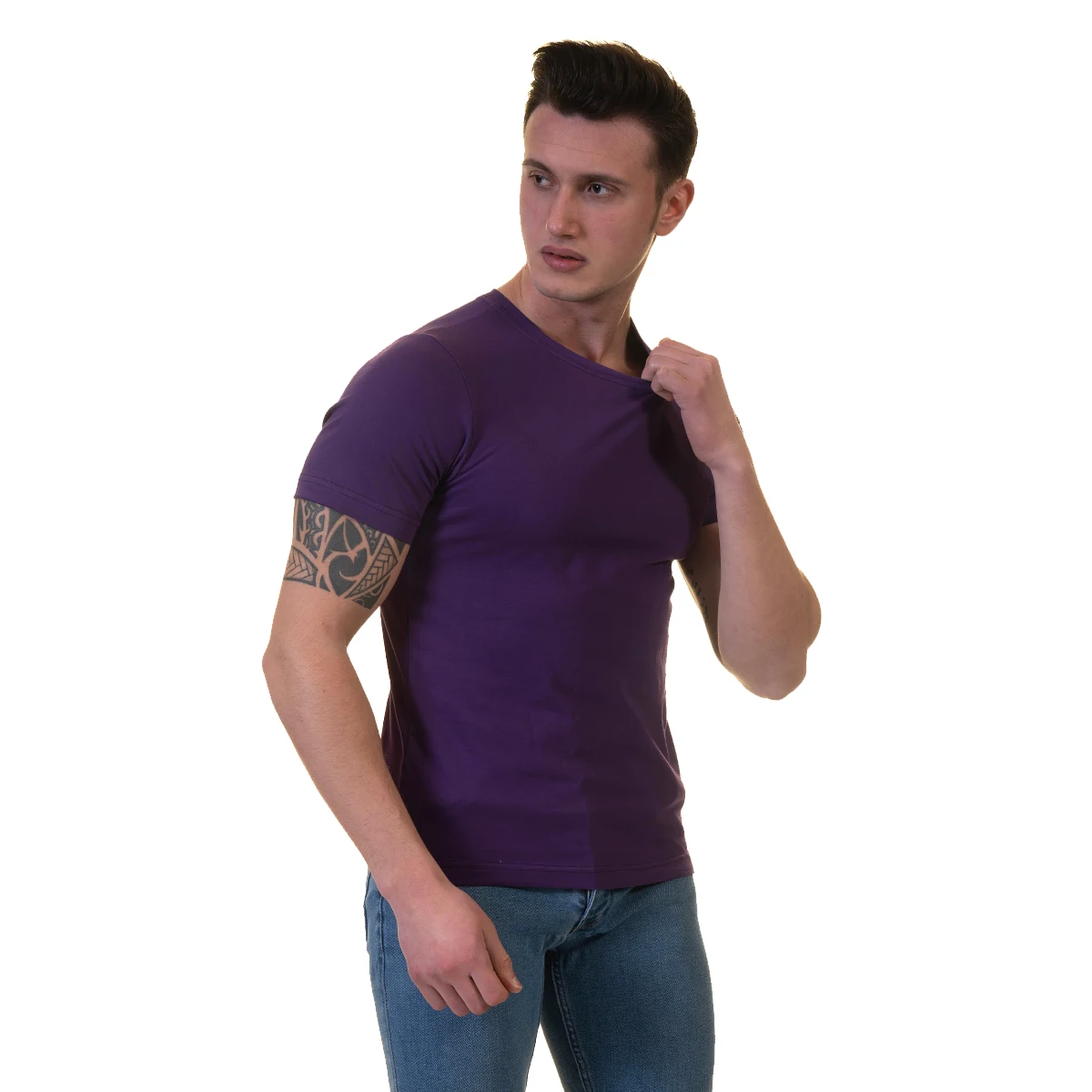 plain round neck t shirts manufacturer in Turkey istanbul