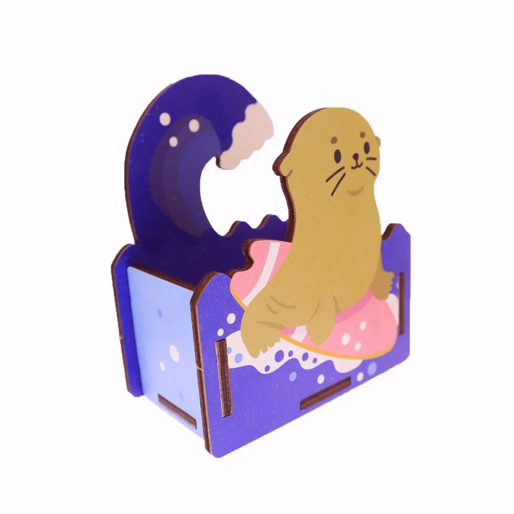 Factory Direct Custom Storage Box with Ocean Sea Lion for Souvenirs