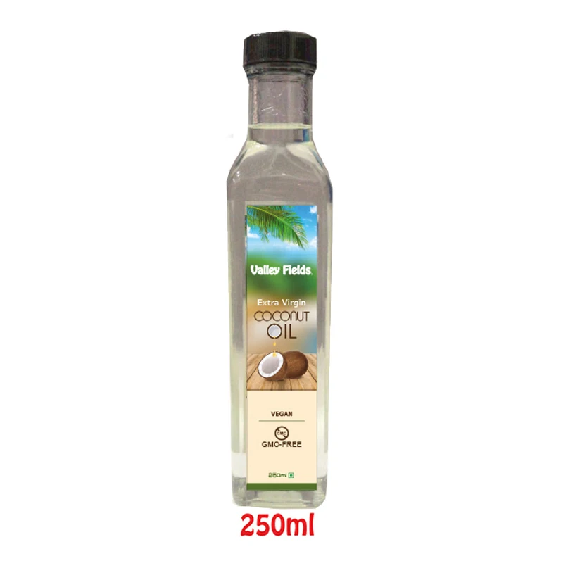 
Organic Healthy Vegan Extra Virgin Coconut Oil 500mL/250mL Bottle Packaging 