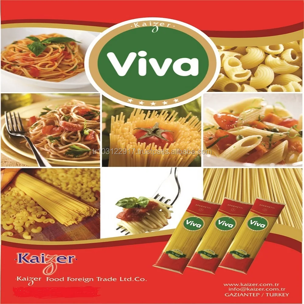 SPAGHETTI  MADE OF %100 DURUM WHEAT PASTA FROM TURKEY