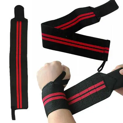 top selling Bodybuilding wrist wraps different strength Extra Heavy Duty Weightlifting Wrist Wraps