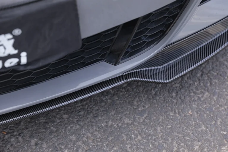 Внешние автозапчасти спойлер переднего бампера распределитель губ диффузор для G20 BMW 3 серии 2019 + углеродное волокно