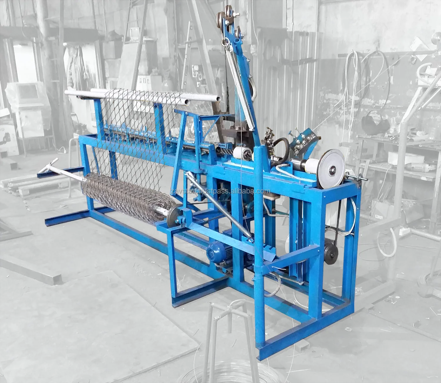 Automatic chain link mesh production machine from manufacturer, wholesale prices fence mesh making machines