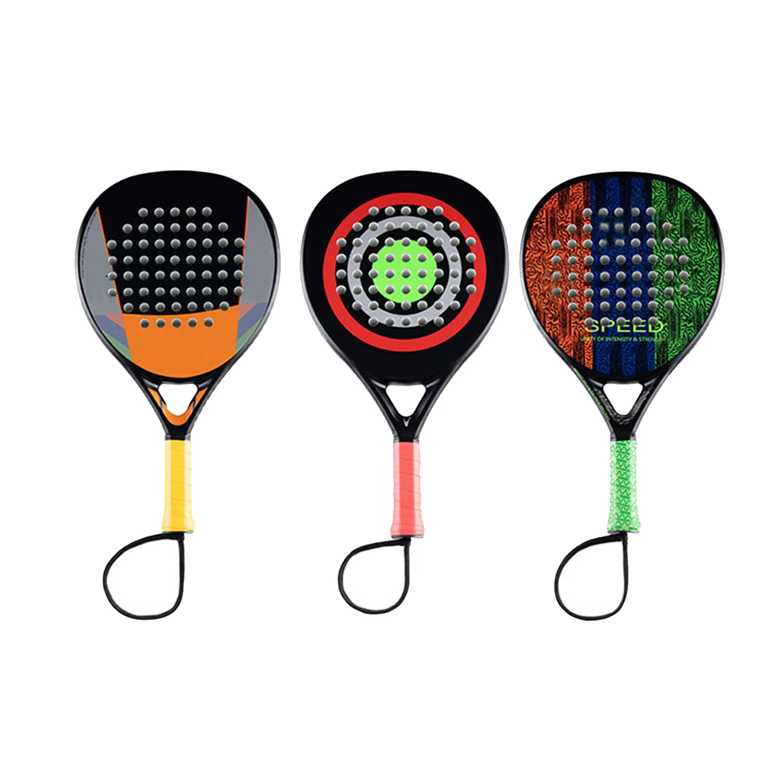 Carbon Graphite Fiber Padel Racket