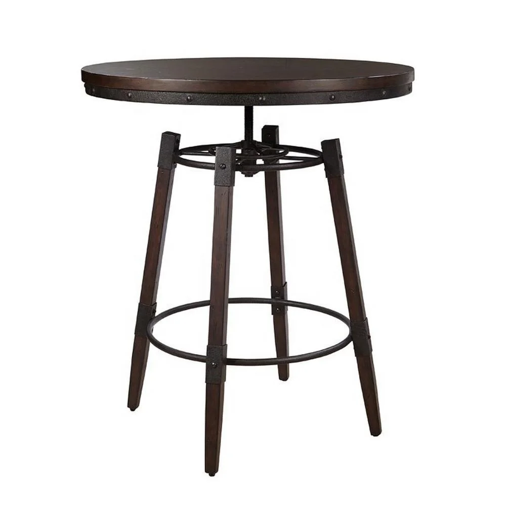 Dining / Bar Table Set Restaurant Furniture & Chairs Height Adjustable