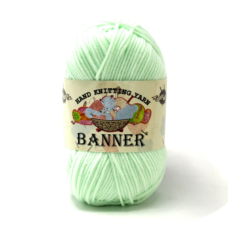 
Cotton Weaving Thread Crochet Milk Cotton Yarn 4 ply for Carpets Knitting 