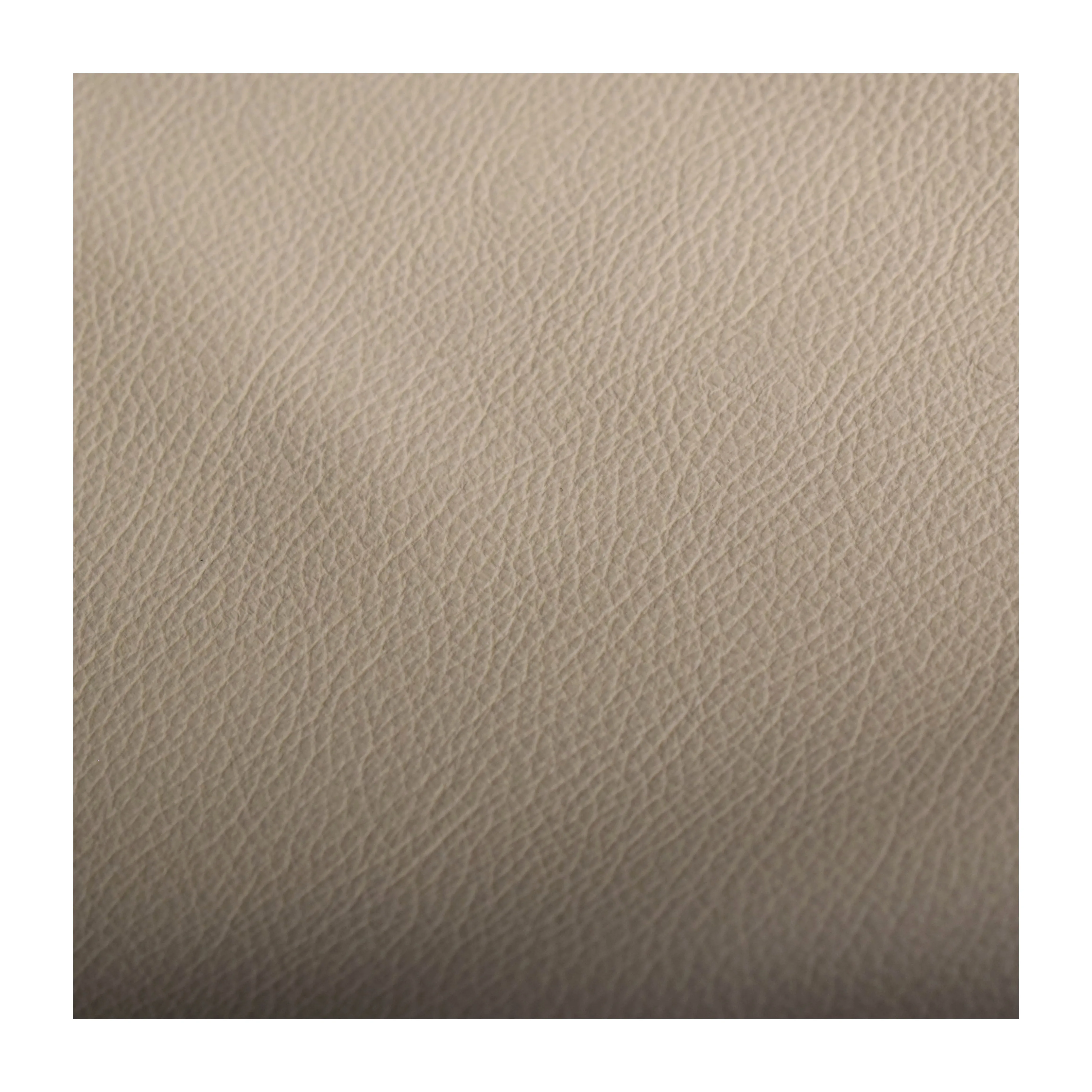 Beige Grain Cowhide with Uniform Dollar Print in All Leather. Ideal for Bags and Furniture