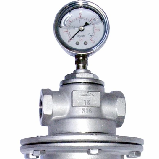 
Direct Acting Type Back Pressure Valve for Water and Air Made in Taiwan Stainless Steel 