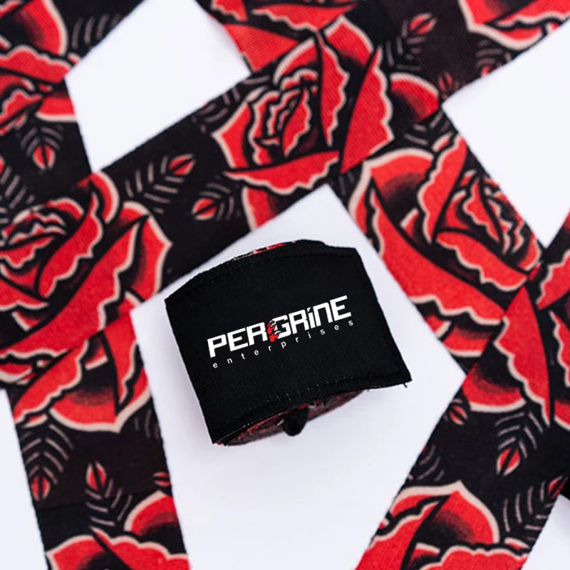 Индивидуальный Логотип низкая цена внутренняя эластичная хлопковая лента для фитнеса боксерская ручная манекен тренировок по боксу индивидуальные размеры HW - 1002 PK