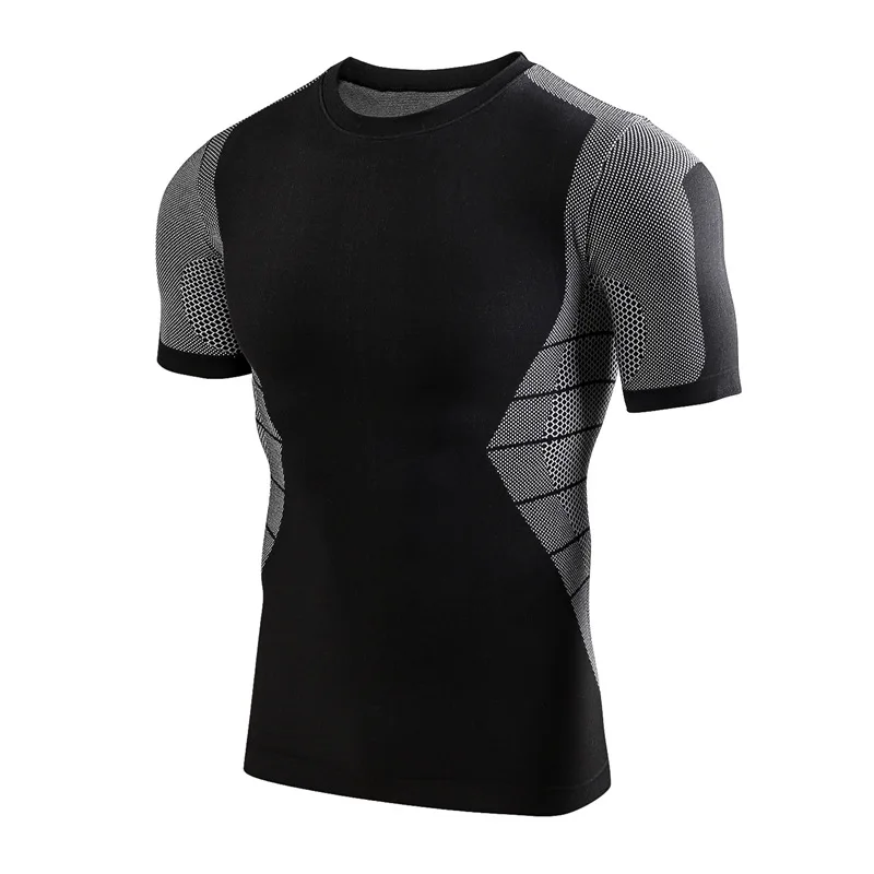 
High Fashion Gym T-Shirts Thermal Short Sleeve Winter Sports Underwear 