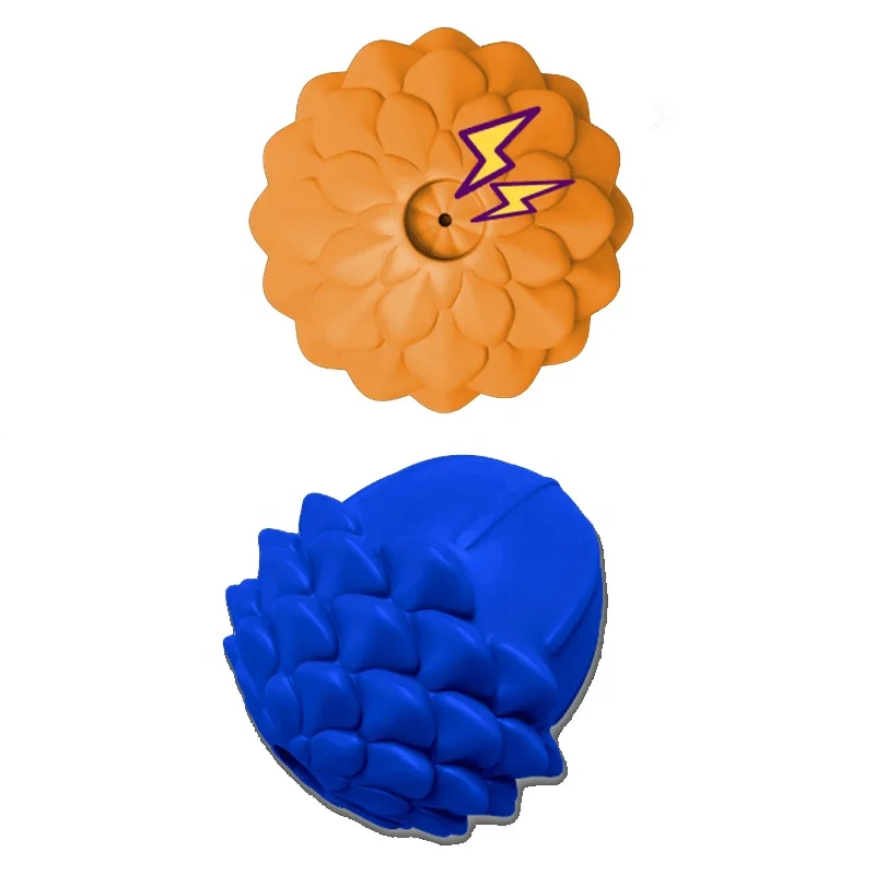 Fantastic Quality Pet Squeak Toys Dog Teeth Clean Brush Grinding Molar Toys Safety Rubber Dog Training Interactive Funny Toys
