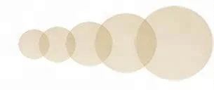 36mm diameter Round Boiler Disc of Transparent Natural High Quality Mica of Indian Origin